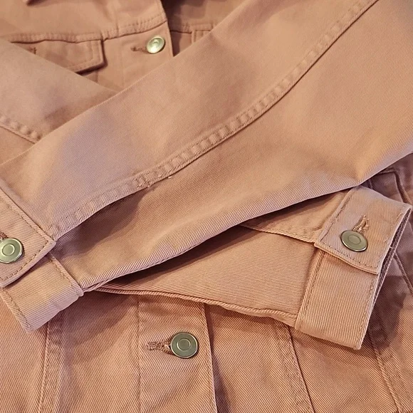 Time and Tru Women's Denim Cotton Jacket Size L 12/14 NWOT never worn - Picture 7 of 13